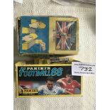 Panini Football 88 Unopened Box Of Football Sticke