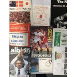 Football Programme + Memorabilia Box: Includes som