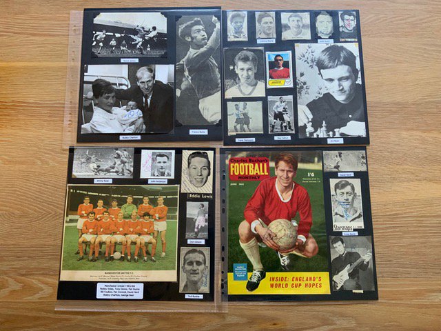 Manchester United 1940s 1950s 1960s Football Autog - Image 12 of 13