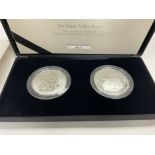 Royal mint Seymour panther silver proof two coin s