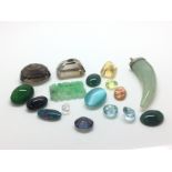 A collection of Mixed semi precious stones includi