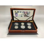 A 2023 premium proof coin set. Postage B