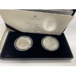The royal mint lion of England silver proof two co