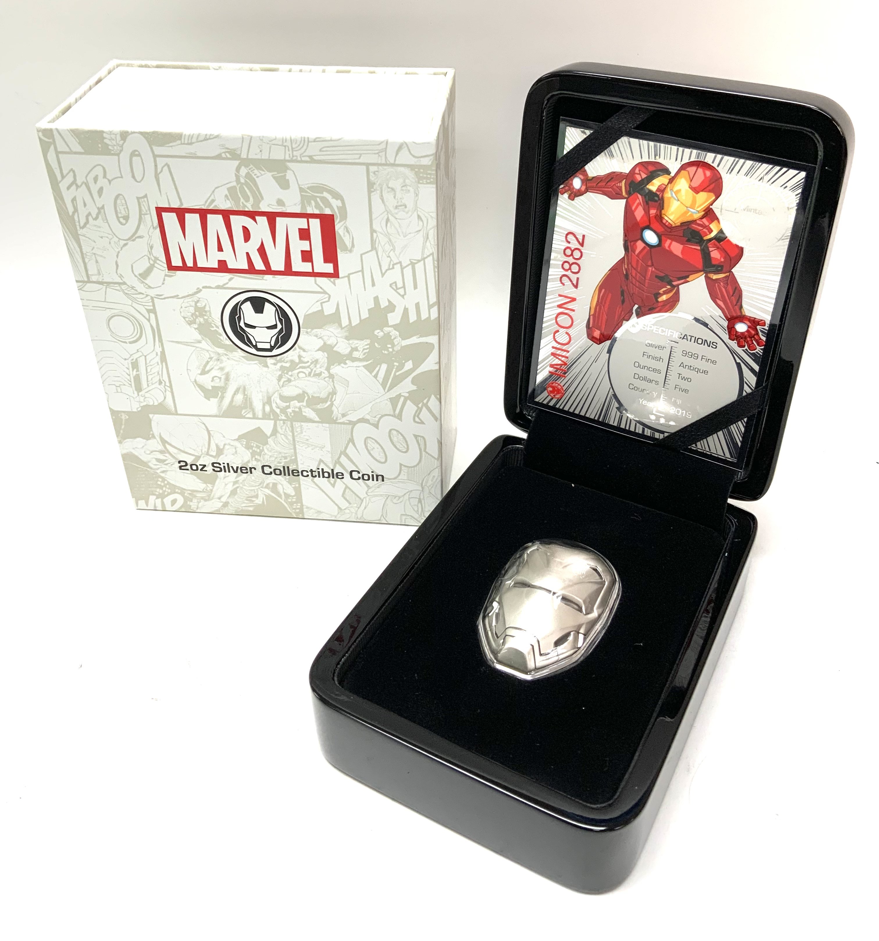 A Marvel Avenger infinity War fine silver 2 ounce