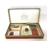 A collection of vintage tea and cigarette cards by