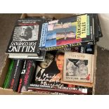 A large collection of Gangster, serial killer & criminal related autobiographys, no reserve