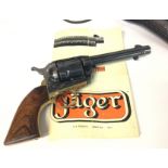 Leather holster with Jager mod. 1873 single action
