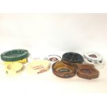Collection of advertising ashtrays, class D postag