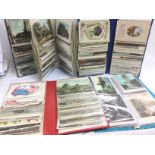 A collection of over 800 pre WW2 postcards, variou