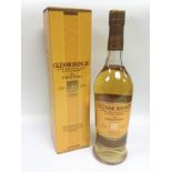 A boxed 70cl bottle of Glenmorangie single malt wh