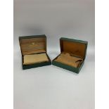 Four Rolex boxâ€™s. Shipping category c.