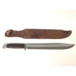 Hunting knife by Solingen with a 13inch Bowie blad