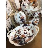 A small collection of Coalport Hong Kong pattern w