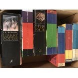 Seven Harry Potter books including 4 First Editions