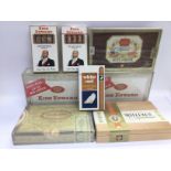 A collection of boxed cigars, some sealed. Includes King Edward, Larana and others. Shipping