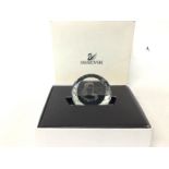 Boxed Swarovski G Stacey 2000 paperweight postage