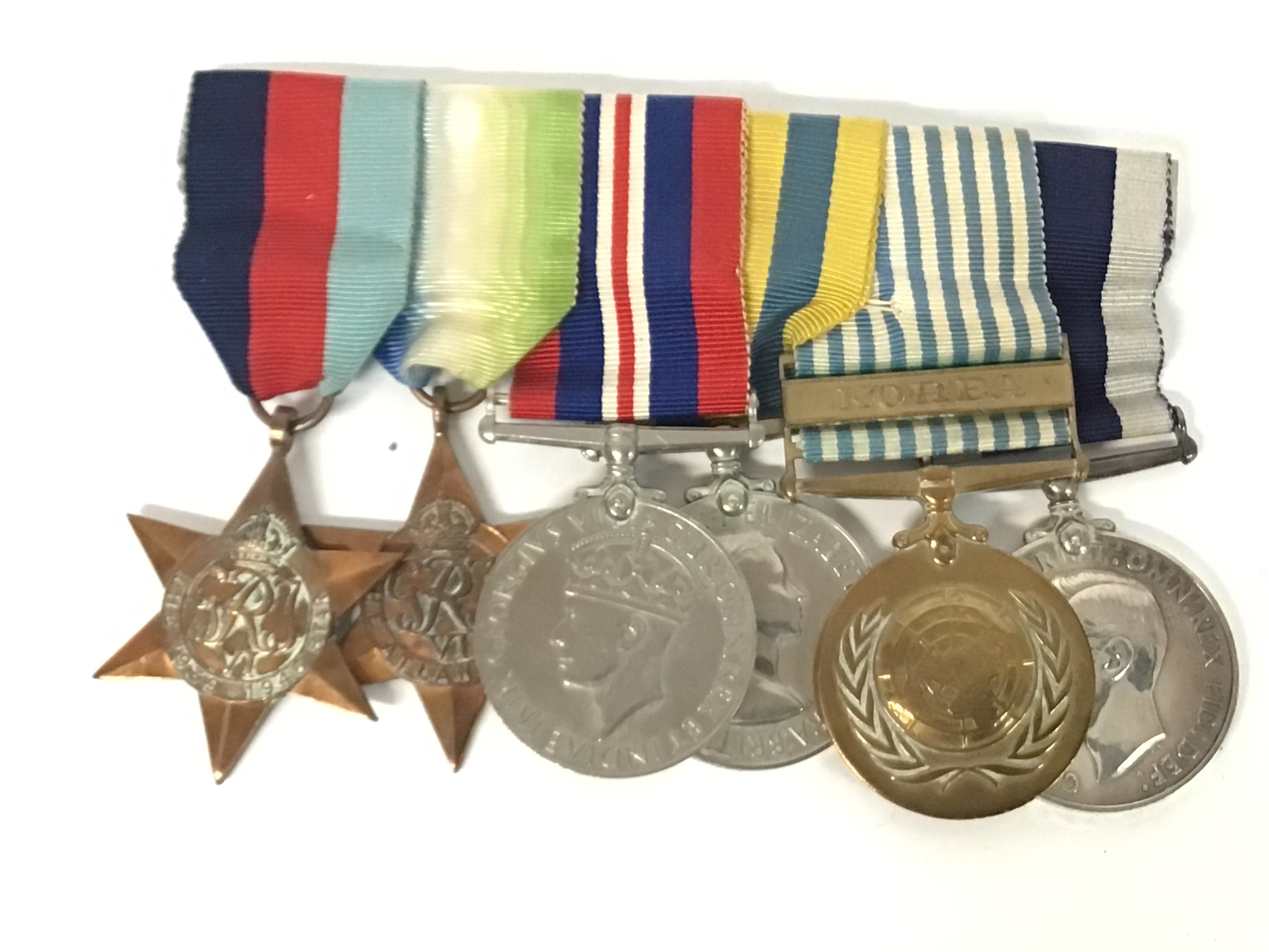 A group of Second World War medals, all presented