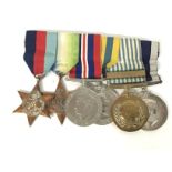 A group of Second World War medals, all presented