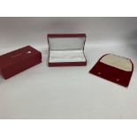 cartier jewellery and watch boxes as well as multi