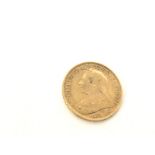 1899 half sovereign. Postage A