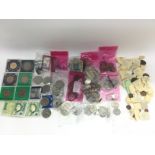 A collection of GB and foreign coinage and banknot