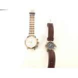 Two rotary watches with boxes not seen running.