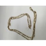A 9 ct gold necklace total weight 10 grams