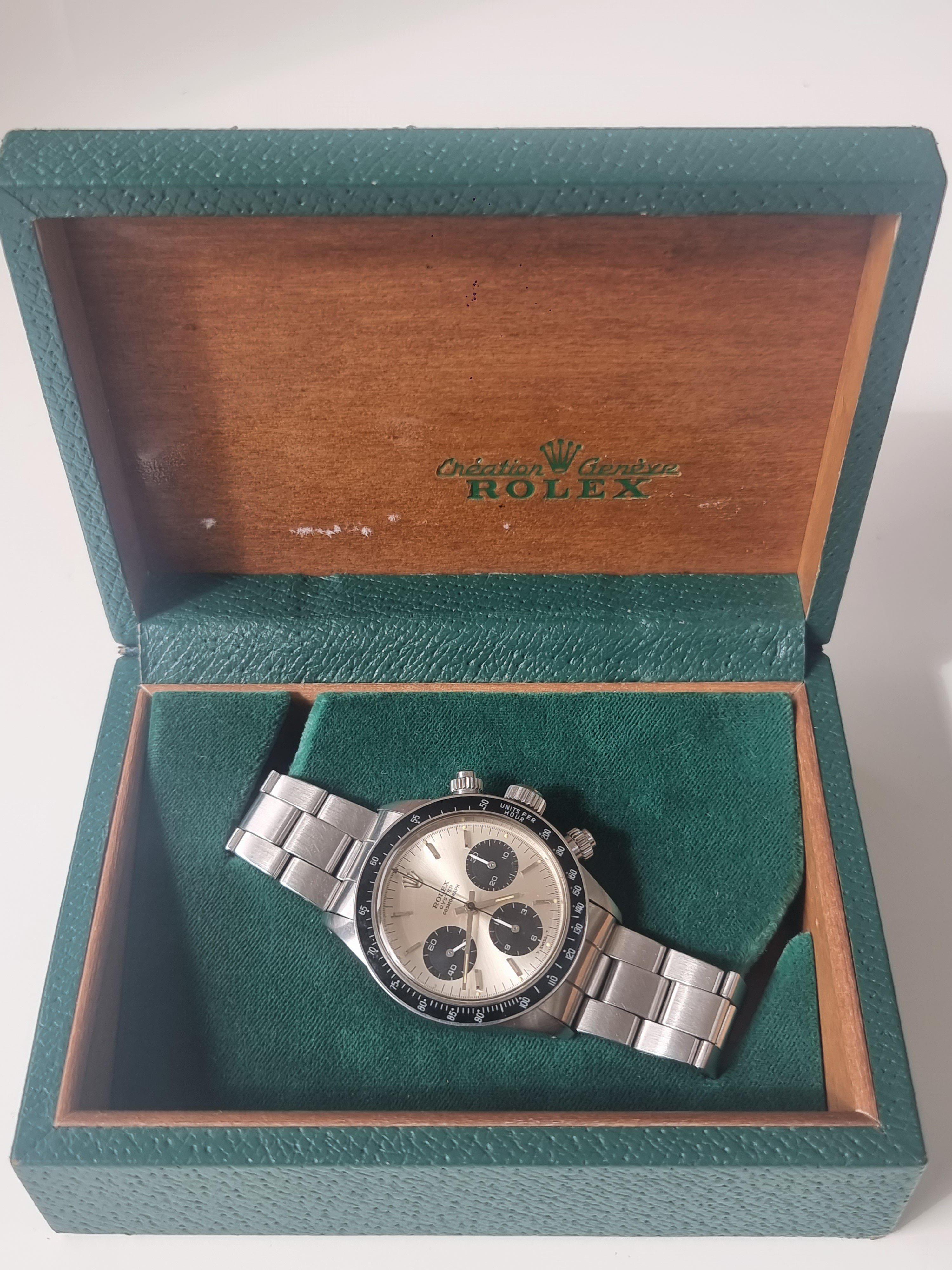 A rare Rolex cosmograph Daytona reference 6263 manual wind column wheel chronograph adjusted to thre - Image 5 of 13