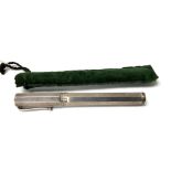 An Italian Montegrappa sterling silver fountain pe