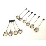 H/M silver coffee bean spoons. Postage cat A NO RE