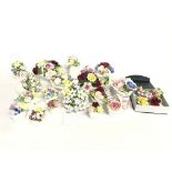 Ceramic posies by Coalport, Royal Adderley, Royale