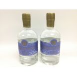 Two special edition 70cl bottles of Shortcross gin