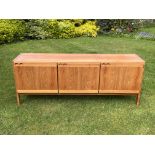 A vintage 1970s Danish Faarup Mobelfabrik teak sid