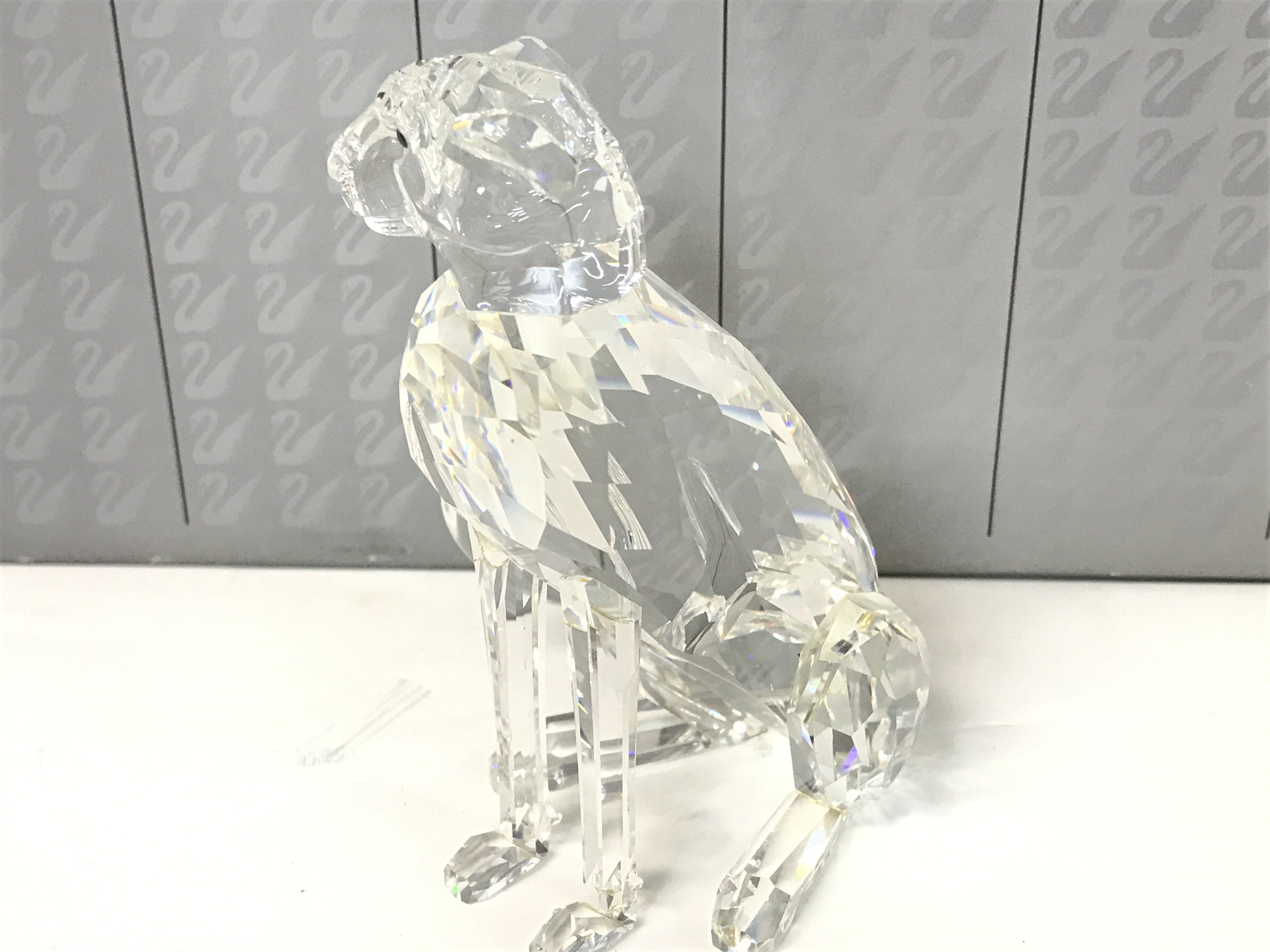 Swarovski Silver Crystal Cheetah, postage cat D no - Image 3 of 4