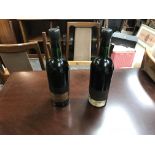 Two bottle of vintage 1970s port. Shipping categor