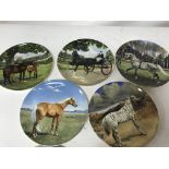 A collection of Franklin Mint collectors plates NO