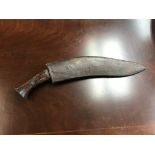 A Kukri knife. Shipping category B.