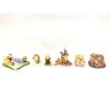 Winnie the Pooh figurines by Royal Doulton and Bor