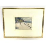 An Albert Ludovici Brittany signed beach scene, 73