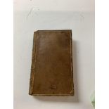 The farmer’s letters, leather bound book. (B) NO R