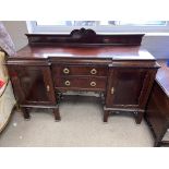 A large Victorian mahogany sideboard, 170cm x 100c