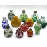 A collection of snuff bottles, caries compositions