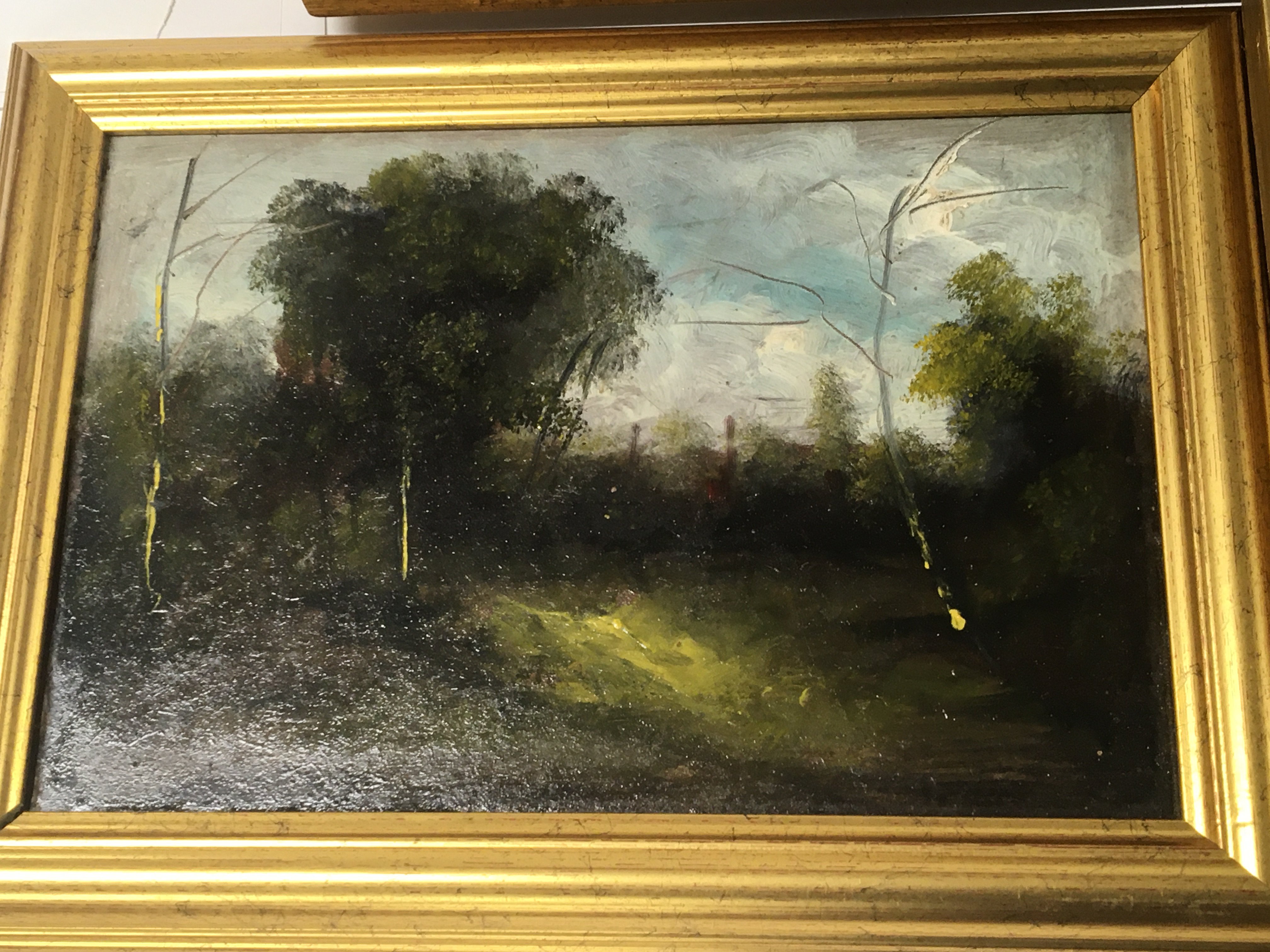 A collection of six framed oil paintings unsigned - Image 3 of 3