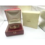 A ladies 9carat gold wrist watch with attached 9ca
