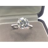 An exceptional solitaire diamond ring the brillian