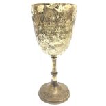 A silver hallmarked 1897 trophy Romford & South Es