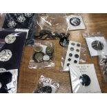 A collection of buttons of Various design and peri