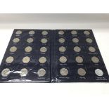 A full set of 2012 Olympic Games 50p's (A)
