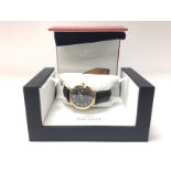 A Gents18ct gold Tissot G694 wristwatch with box a