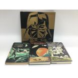 Four sci fi books including three first editions c